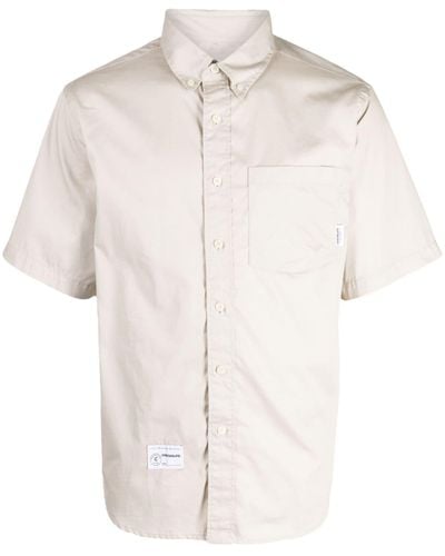 Chocoolate Camisa con parche del logo - Blanco