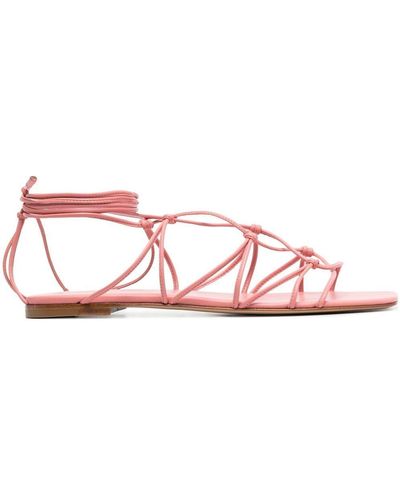 Pink Gianvito Rossi Flats and flat shoes for Women | Lyst