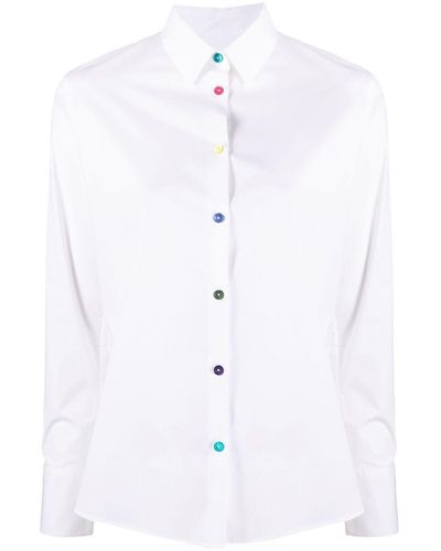 Paul Smith Camicia elasticizzata - Bianco