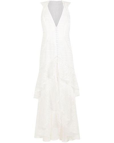 Martha Medeiros Pamela Hooded Beach Dress - White