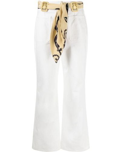 Lanvin Ausgestellte Jeans - Weiß