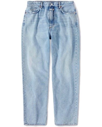 Closed Springdale Mid-rise Straight Jeans - Blue