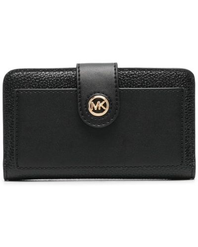 MICHAEL Michael Kors MK Charm leather wallet - Noir