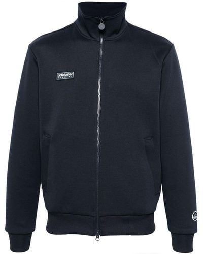 adidas Angelzarke Sportjacke aus Tech-Jersey - Blau