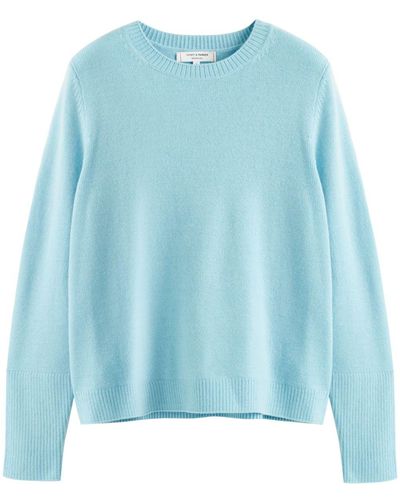 Chinti & Parker The Boxy Cashmere Sweater - Blue