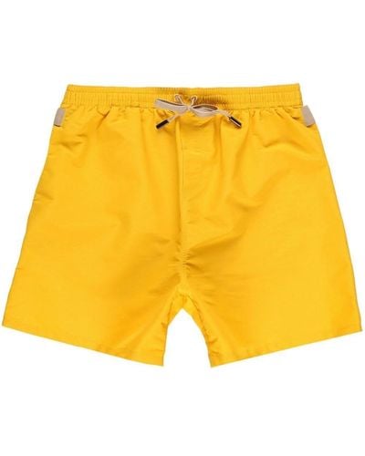 Jacquemus Le Maillot Praia Swim Shorts - Yellow