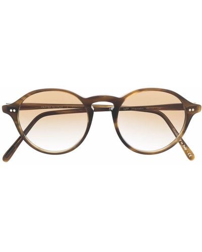 Oliver Peoples Maxson Tinted Sunglasses - Brown
