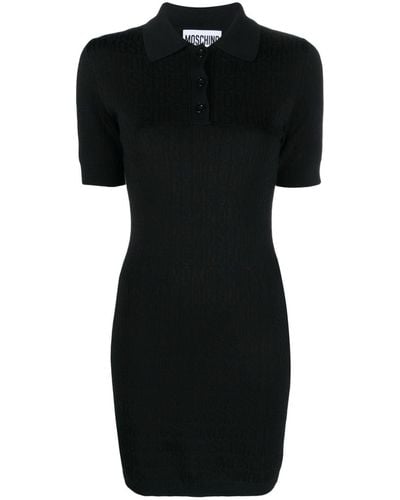 Moschino Short-sleeve Mini Dress - Black