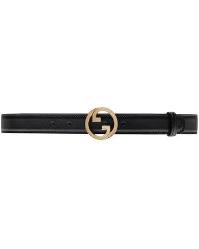 Gucci Blondie Thin Belt - Zwart