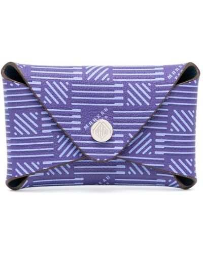 Moreau Origami Flap Wallet - Purple