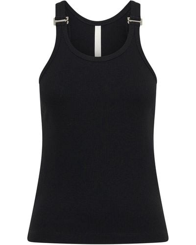Dion Lee Top a coste - Nero