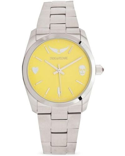 Zadig & Voltaire Montre Time2Love 37 mm - Blanc