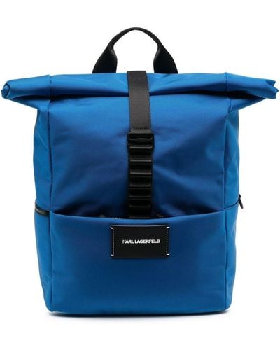 Karl Lagerfeld K/hook Backpack - Blue