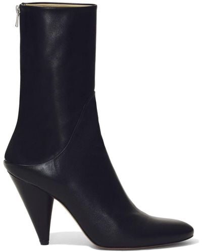 Proenza Schouler Cone Ankle Boots - Blue