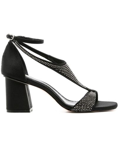 Sarah Chofakian Kylie Crystal-embellished Sandals - Black