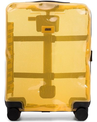 Crash Baggage Small Icon Cabin Suitcase - Yellow