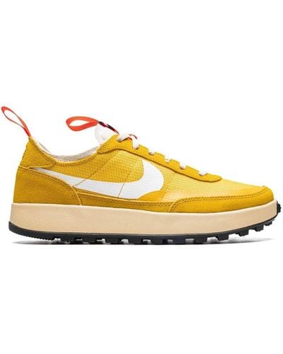 Nike X Tom Sachs General Purpose Sneakers - Women's - Rubber/suede/fabric - Yellow