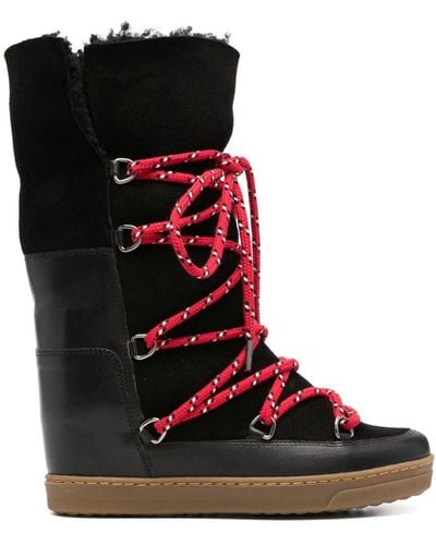 Isabel Marant Nowles Snowboots - Rood