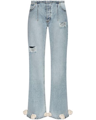 The Mannei Straight Jeans - Blauw