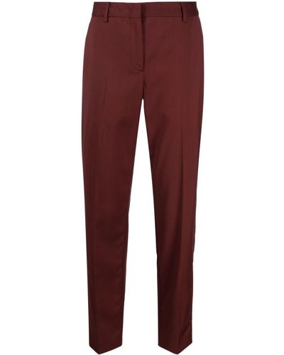 Paul Smith Pantalones ajustados - Rojo