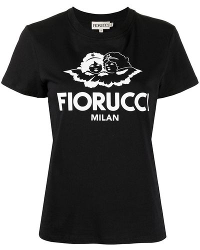 Fiorucci Milan Angels Tシャツ - ブラック