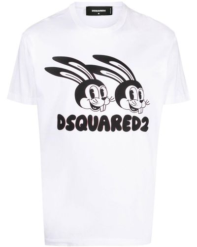 DSquared² グラフィック Tシャツ - ホワイト