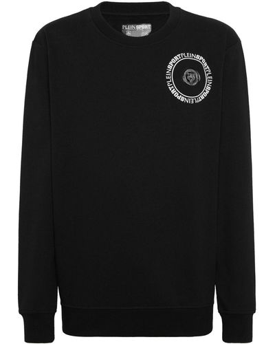 Philipp Plein Carbon Tiger Print Sweatshirt - Black