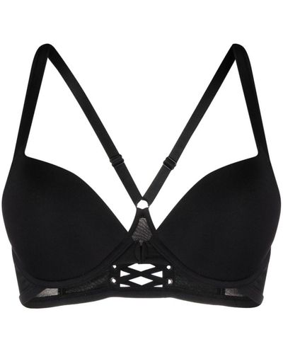 Marlies Dekkers Sujetador Euphoria con cordones - Negro