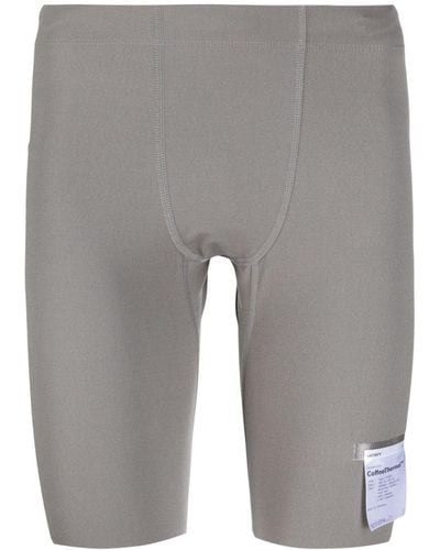 Satisfy Shorts compression Justice termici - Grigio