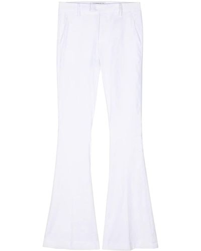 Dondup Flared Trousers - White