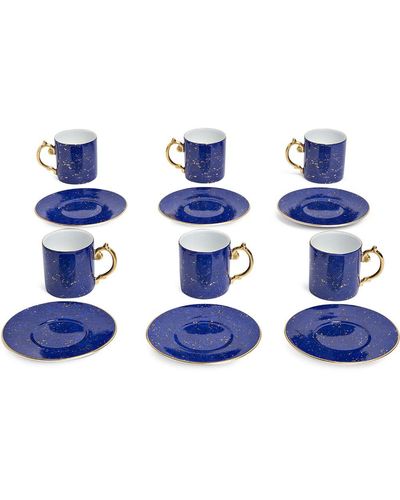L'objet Set tazzine caffè Lapis - Blu