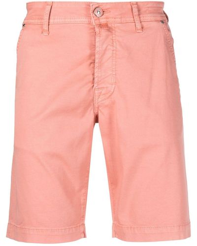 Jacob Cohen Cotton-blend Bermuda Shorts - Pink