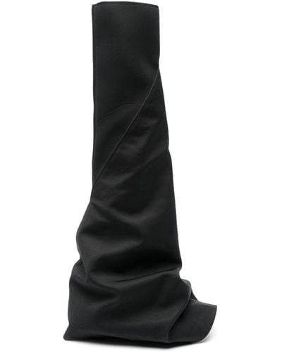 Rick Owens Fetish Knee Boots - Black