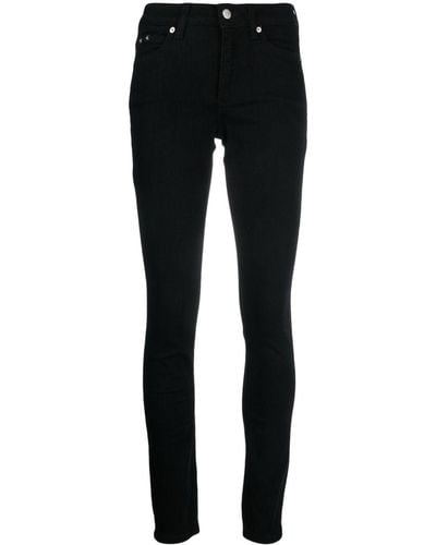 Calvin Klein Skinny-cut Denim Pants - Black