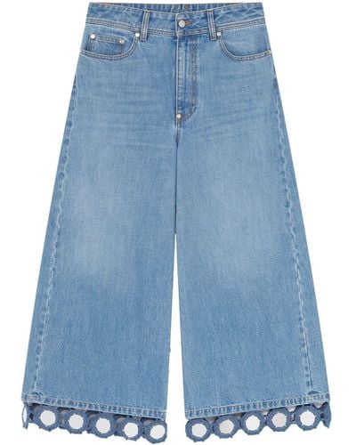 Stella McCartney Summer Mirrors High-waisted Jeans - Blue