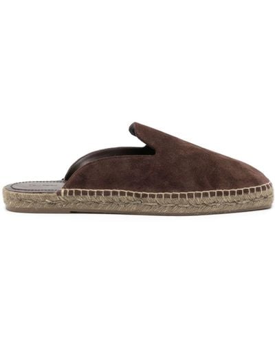 Tom Ford Jude Suede Slippers - Brown