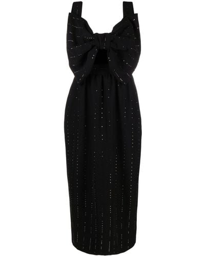 Viktor & Rolf Starry Night Crystal-embellished Dress - Black