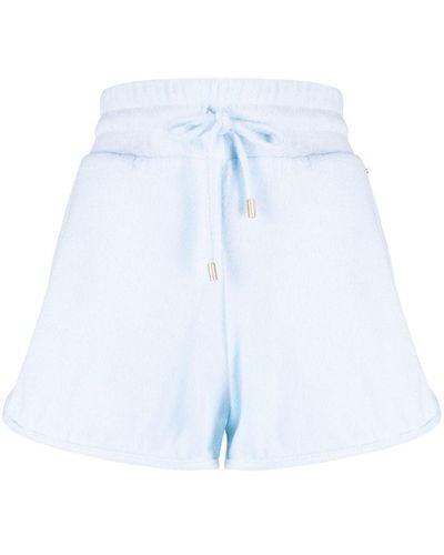 Melissa Odabash Harley Terry-cloth Shorts - Blue