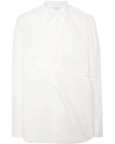Bianca Saunders Freetown cotton shirt - Blanc