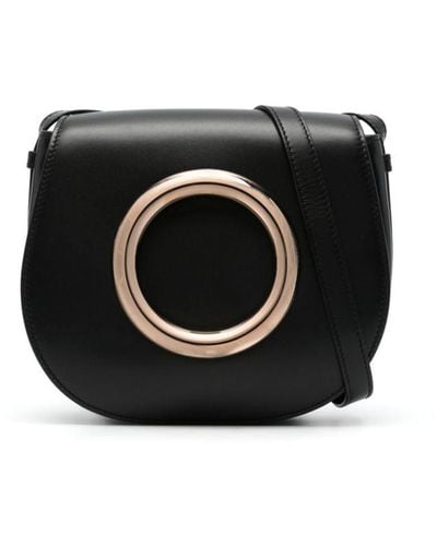 Gabriela Hearst Ring Shoulder Bag - Black