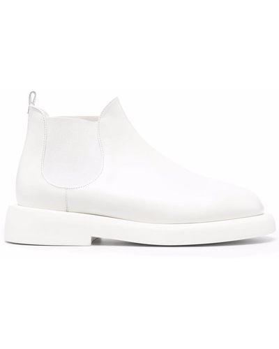 Marsèll Chelsea Ankle Boots - White