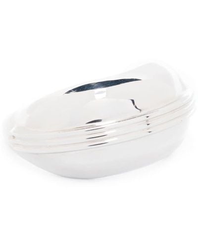 Missoma Sphere Domed Ring - White