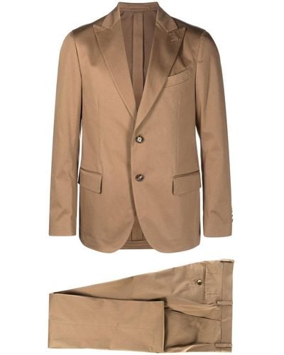Lardini Single-breasted Two-piece Suit - Brown