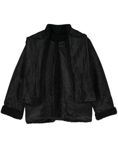 Daniela Gregis Reversible Shearling Jacket - Black