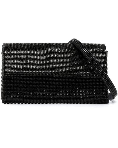 Benedetta Bruzziches Crystal-embellished Tote Bag - Black