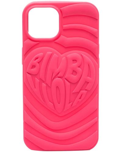 Bimba Y Lola ロゴエンボス Iphone 14 ケース - ピンク