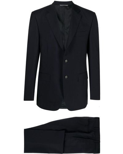 Canali Two-piece Single-breasted Suit - Blue