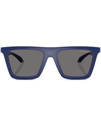 Versace Gafas de sol con montura cuadrada - Azul