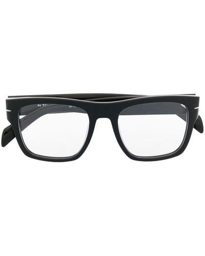 David Beckham Db7020 スクエア眼鏡フレーム - ブラック