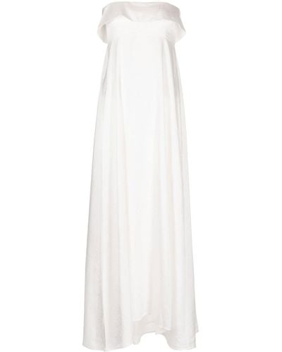 Reformation Coreopsis Ruffled Maxi Dress - White